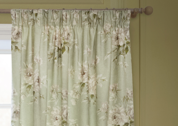 Adele Pencil Pleat, Sage - Ready Made Curtains - Image 9
